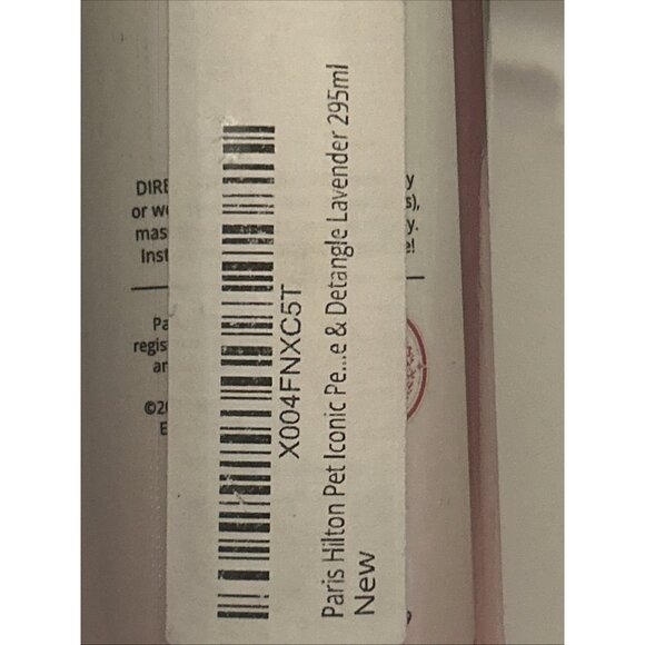 Paris Hilton Dog Deodorizer & Detangle w/Refresh & Calming Lavender Scent 10 Oz - Picture 7 of 10